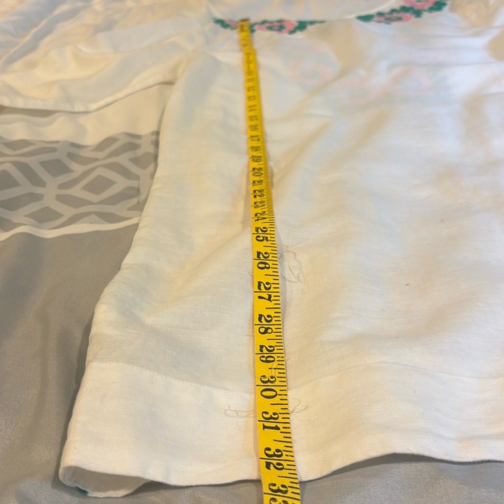 JCrew White Embroidered Swim Cover-Up - Picture 9 of 13
